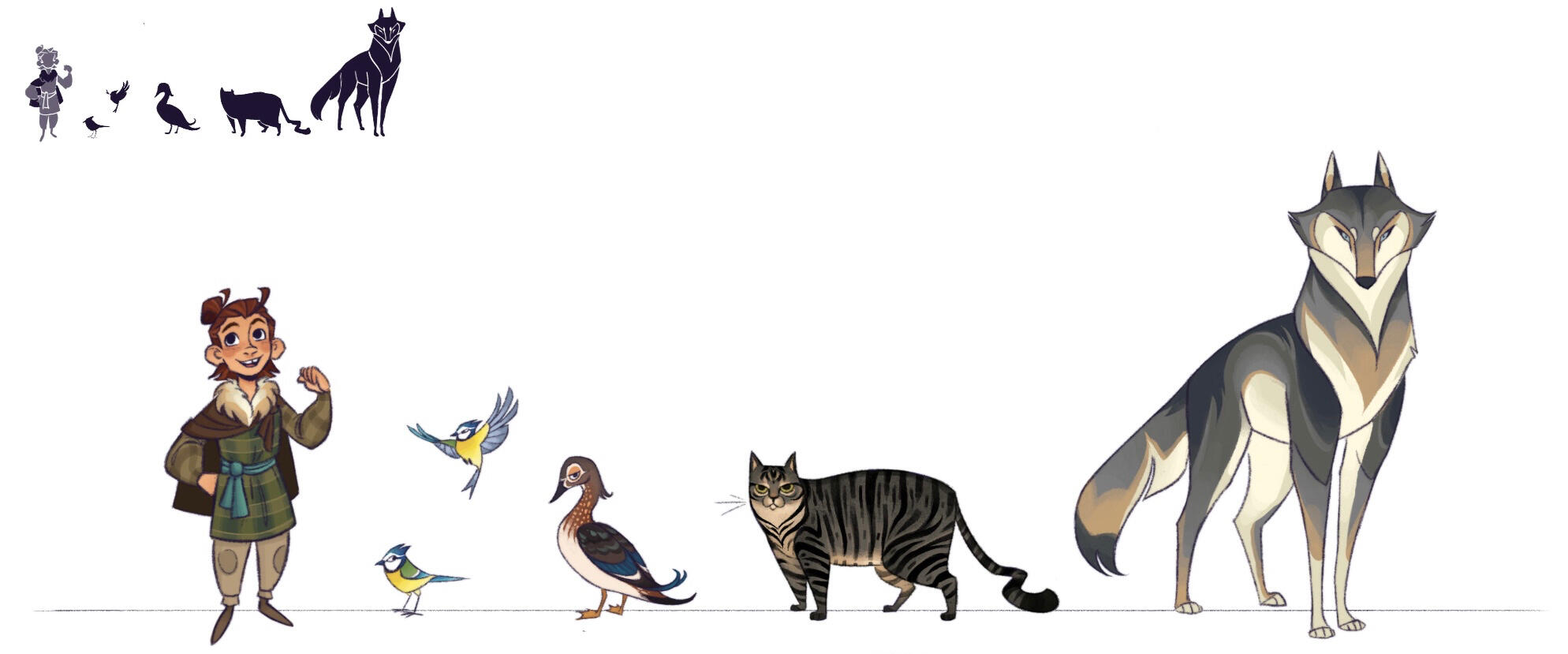 Peter &amp; the Wolf - Character Lineup 1