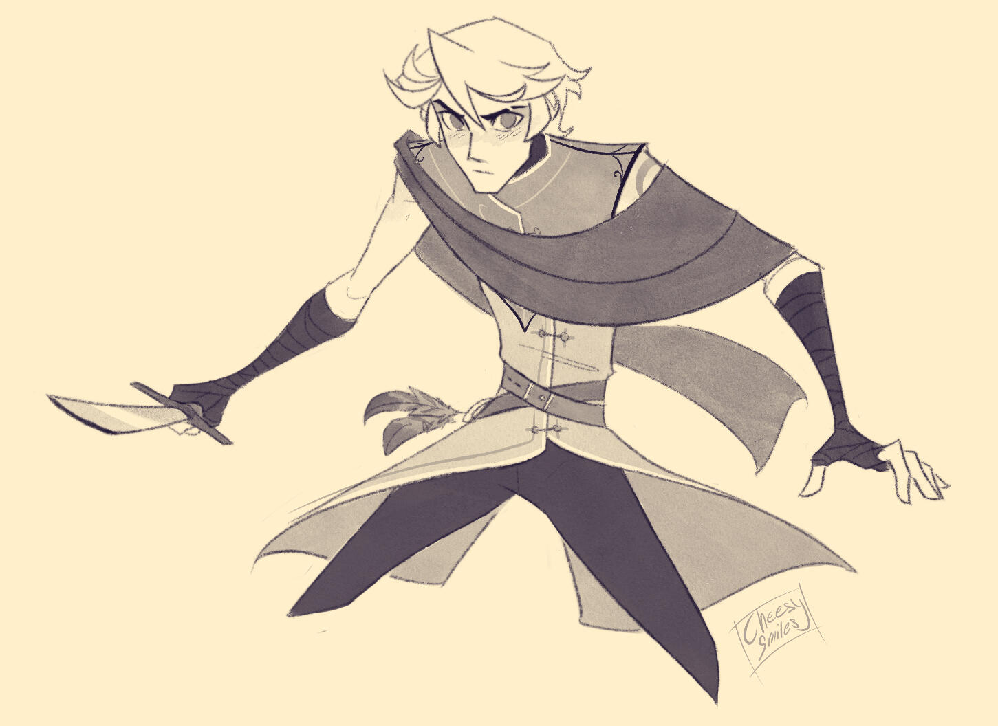 Action pose - Felix
