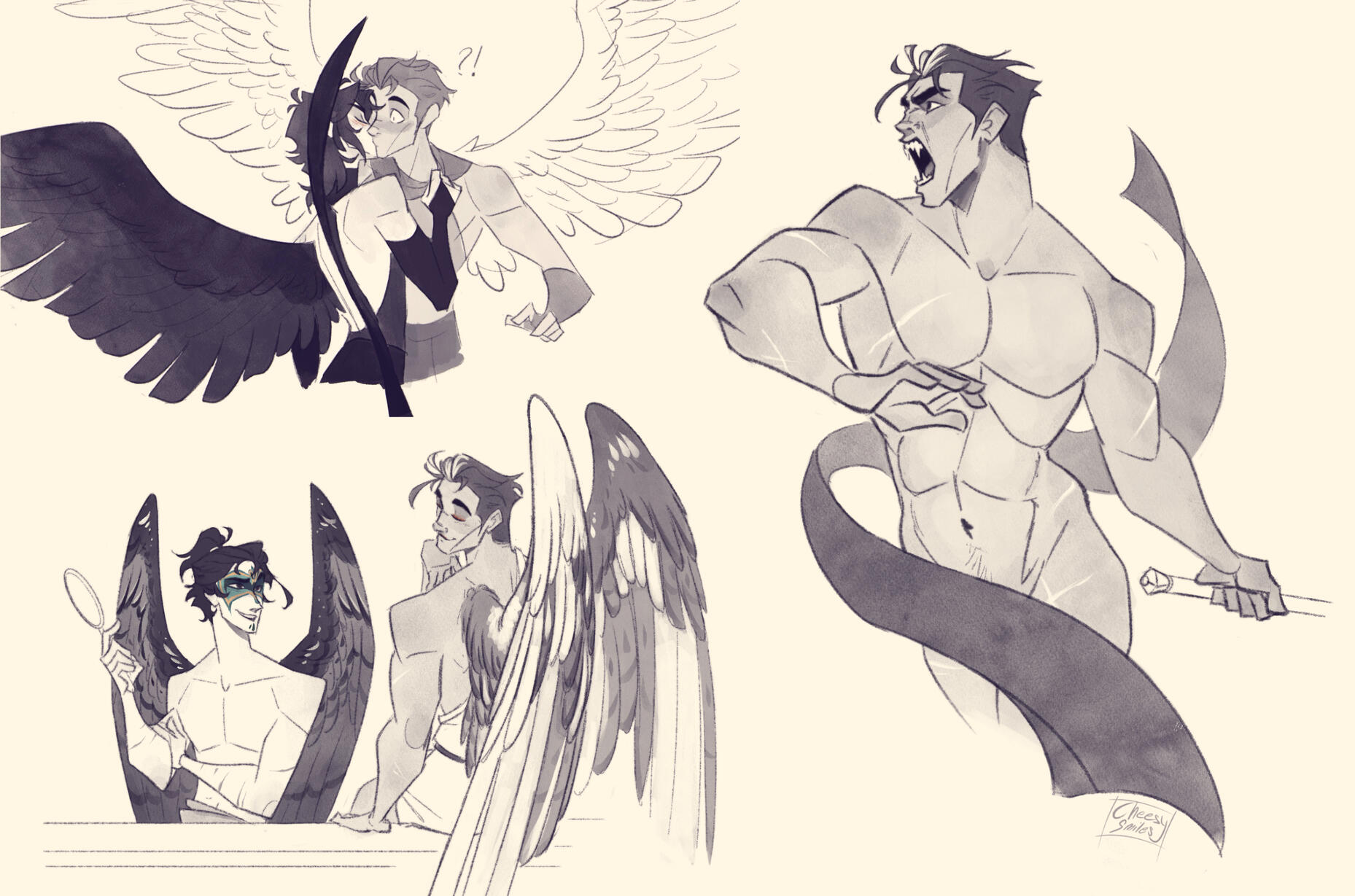 Character exploration - Tenebris &amp; Fylo