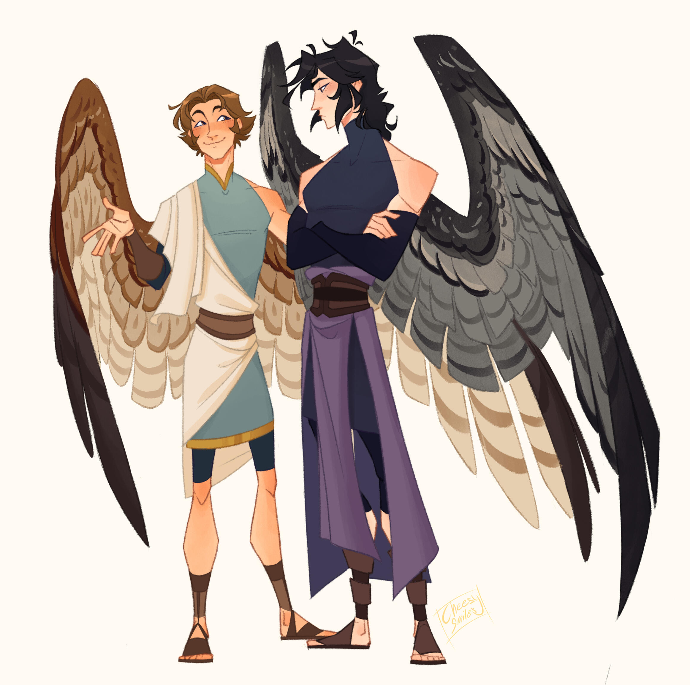 Character design - The Crane brothers