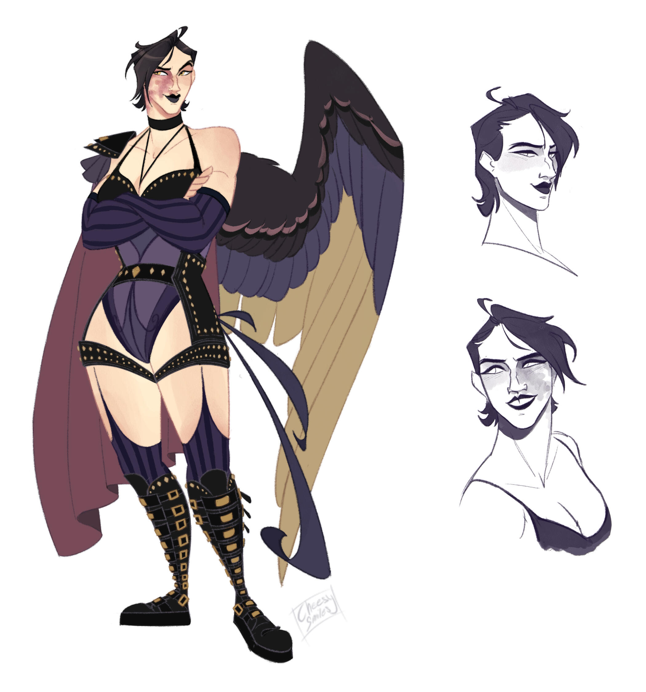 Character design - Ariadne “Rook” Rooster