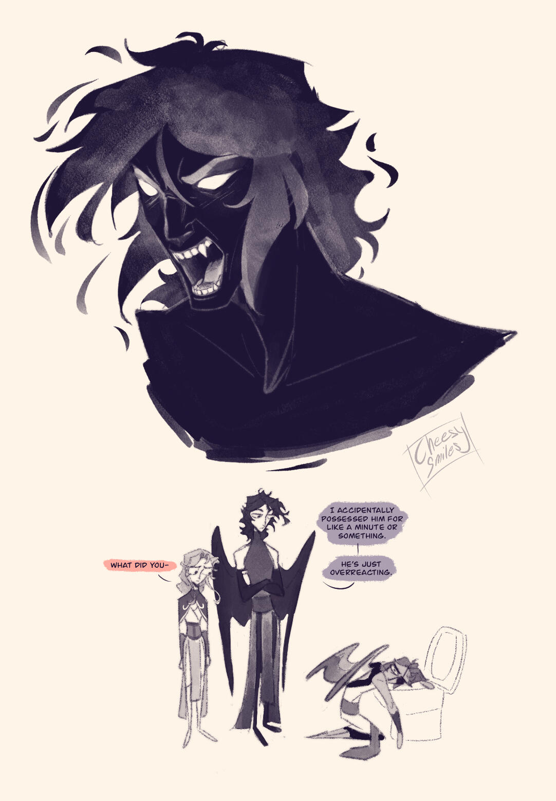 Character exploration - Ghost Tenebris