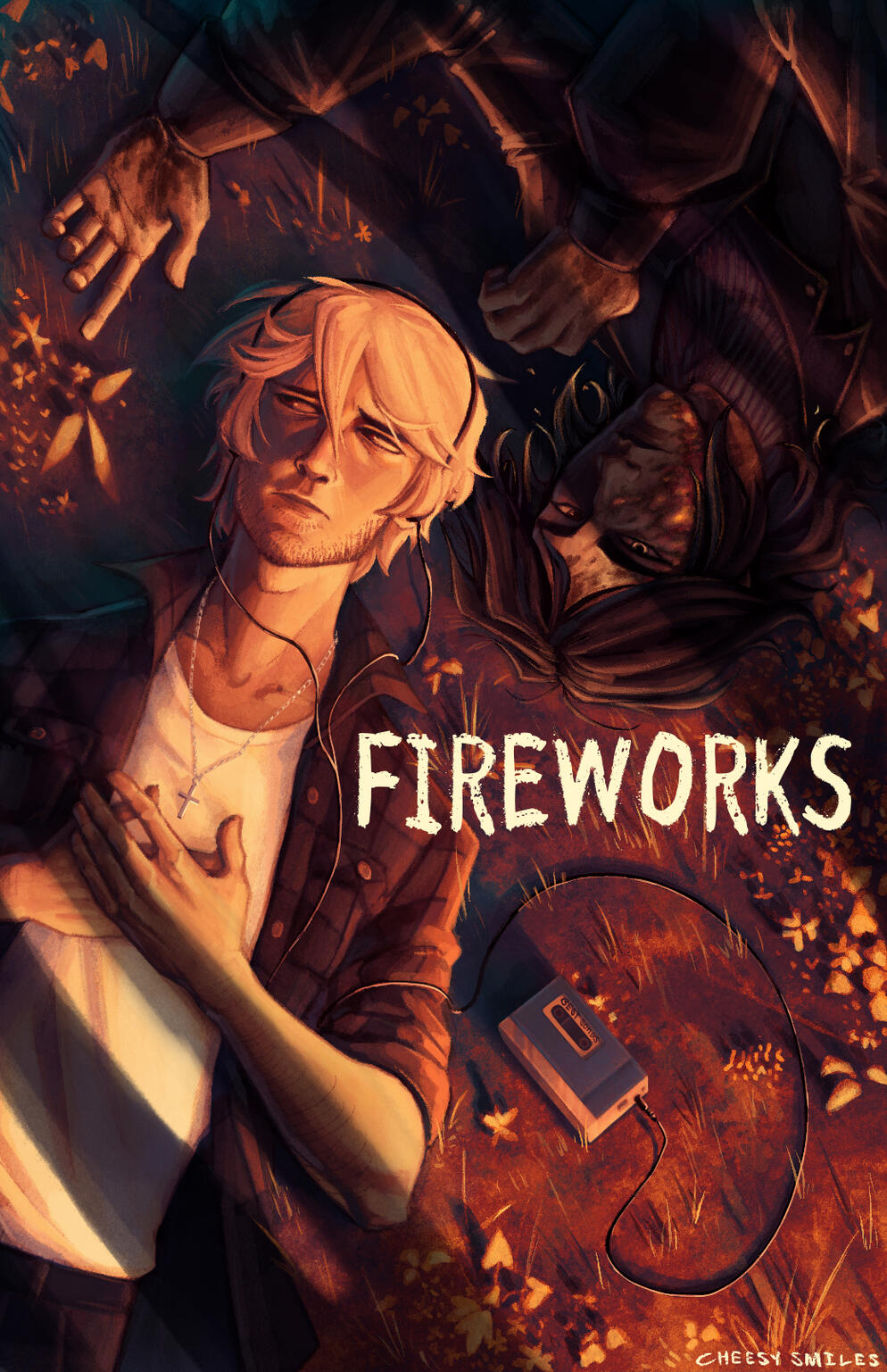 "Fireworks" - Book Cover illustration