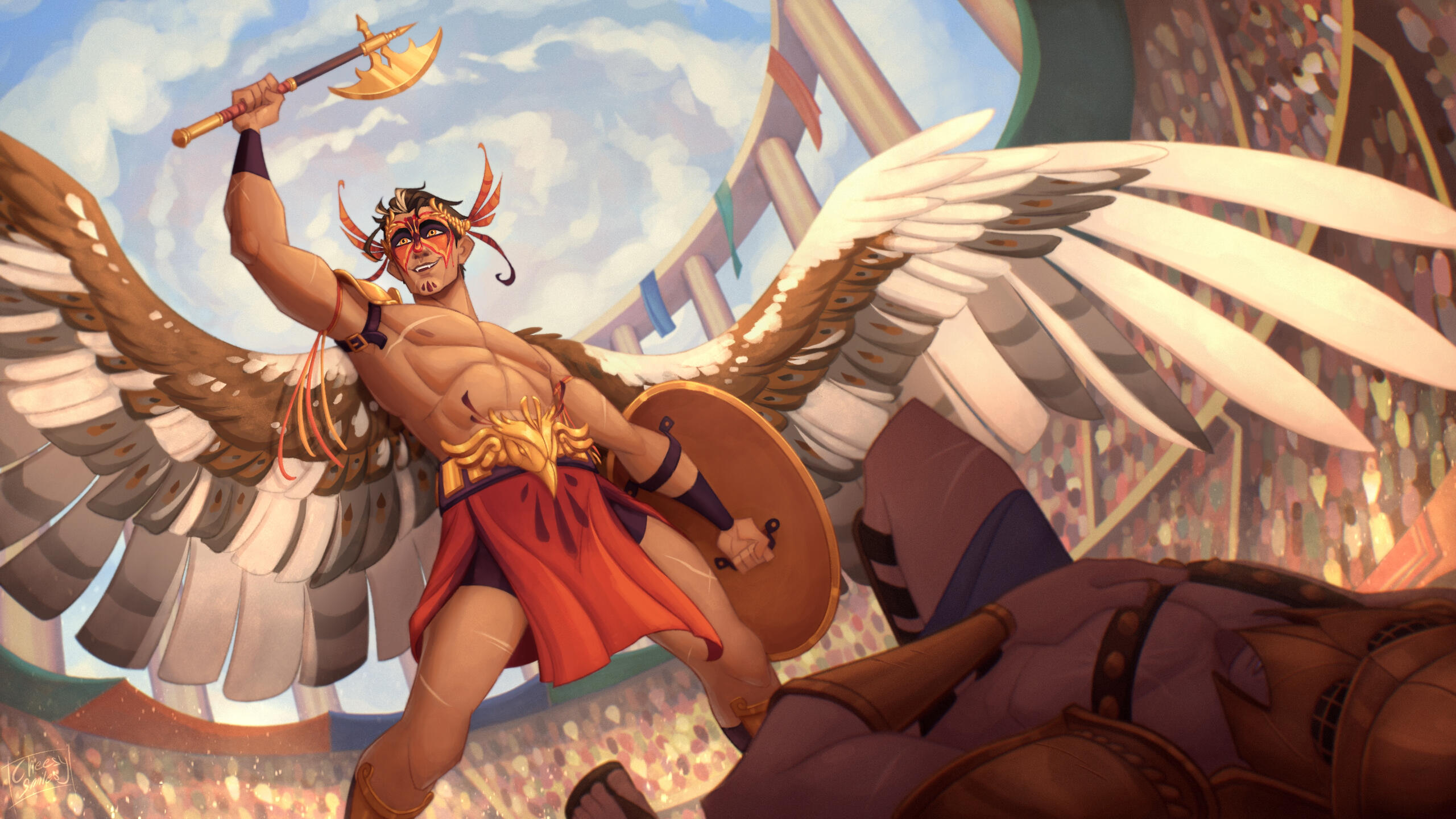 Concept painting - "The Phoenix"