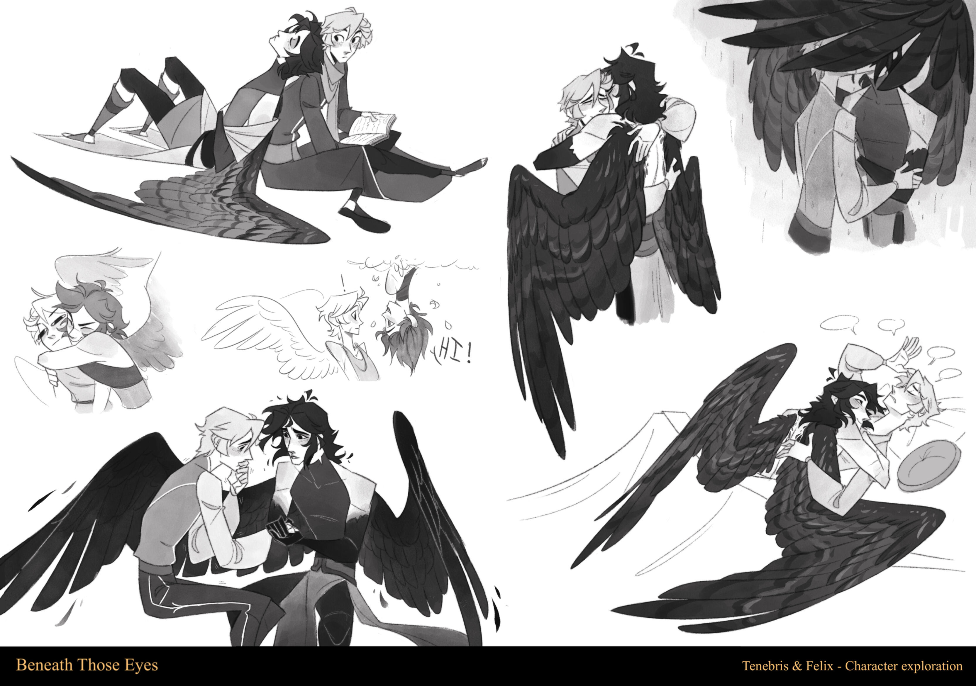 Character exploration - Tenebris & Felix