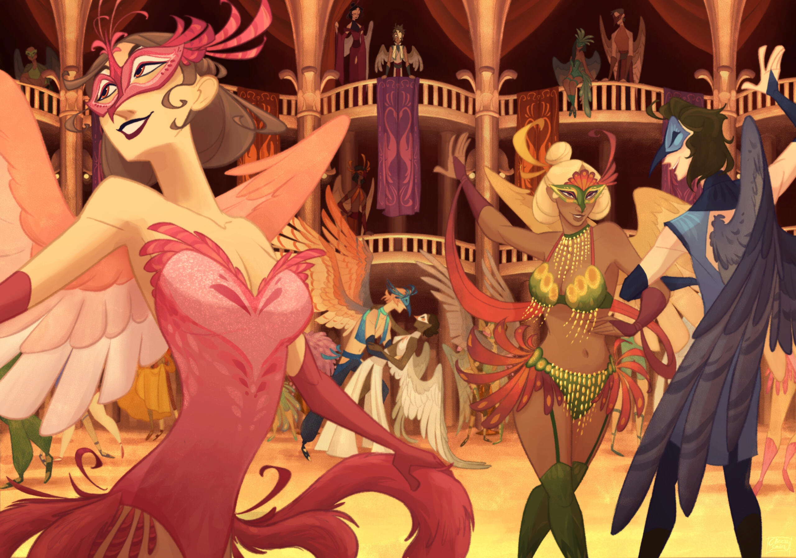 Concept painting - "The Roost"