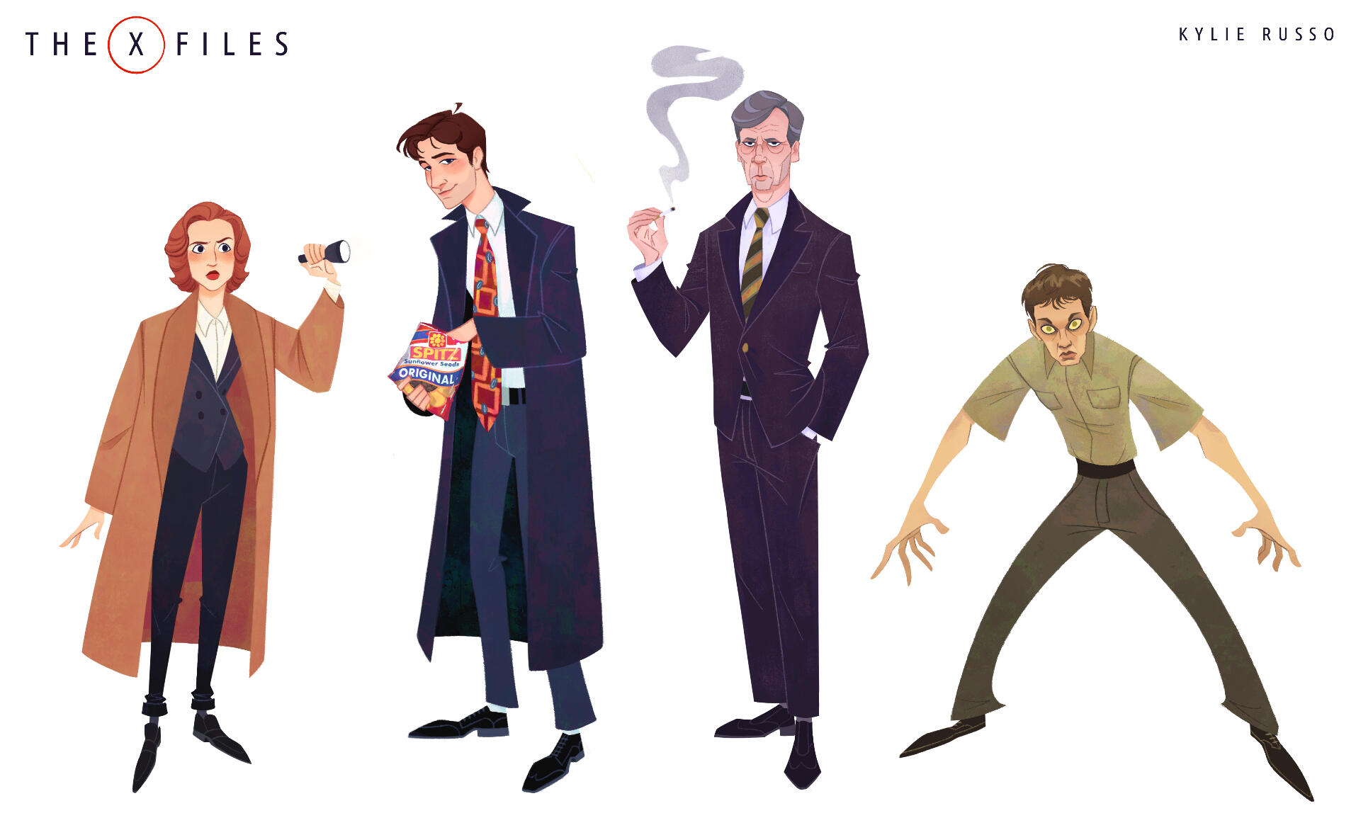 Character Lineup - The X-Files