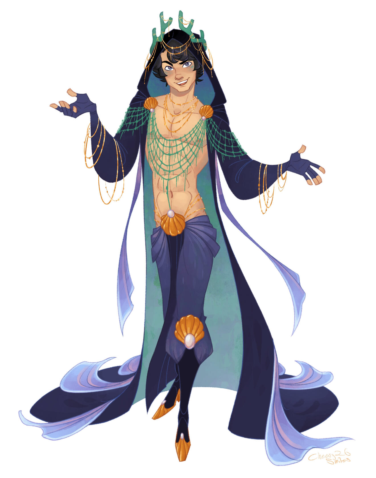 Sea demigod - Commission