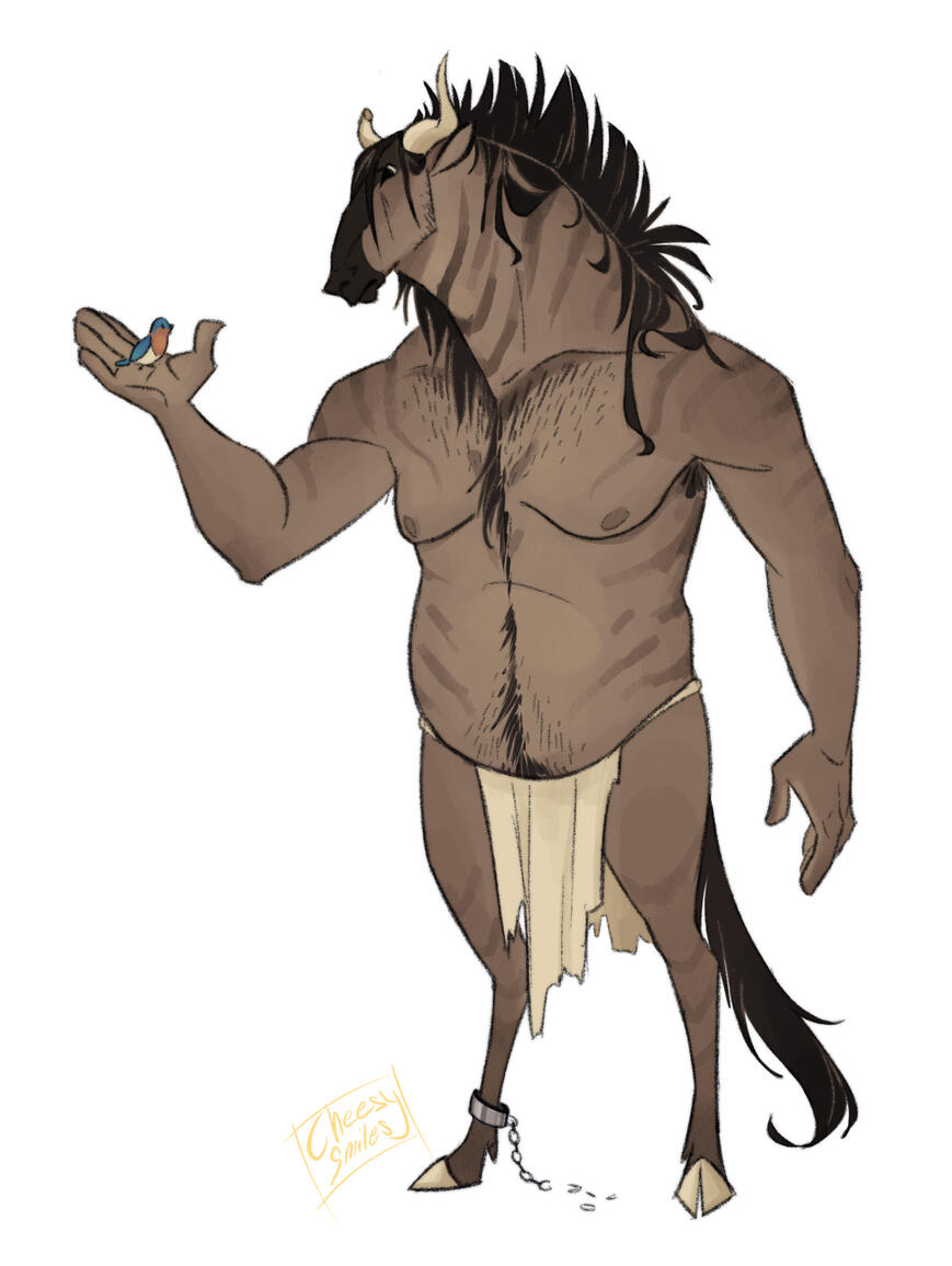 Wildebeest Minotaur