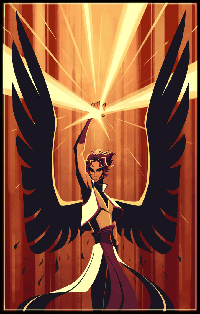 "Reach for the Stars" - Sticker design